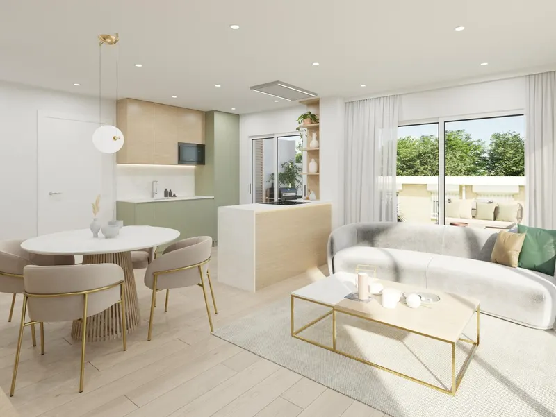 Apartamentos de nueva construcción cerca de la playa en el centro de Guardamar del Segura