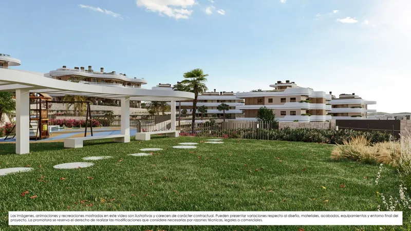Apartamentos de nueva construcción en venta en Finestrat con vistas al mar y servicios al estilo de un complejo turístico
