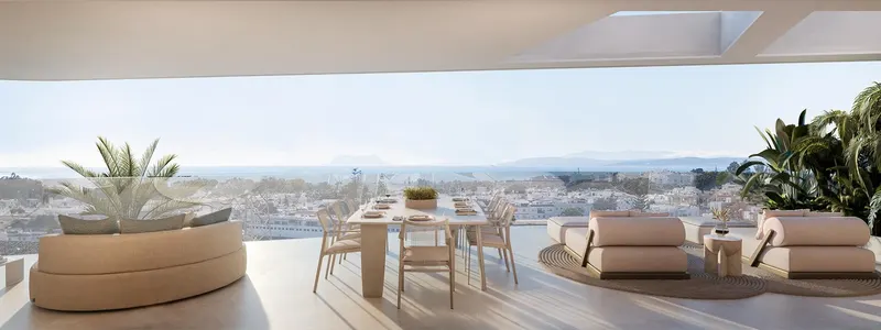 Apartamentos y áticos de lujo en la Nueva Milla de Oro, entre Marbella y Estepona