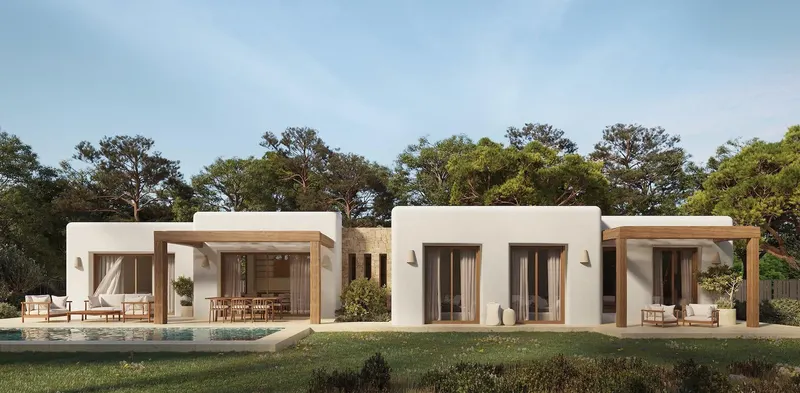 Luxury Ibizan Style Villa in La Fustera (Benissa Costa) Just 1 km from the Beach