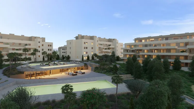 Nowe apartamenty z rozległym widokiem w Mijas Costa – Costa del Sol