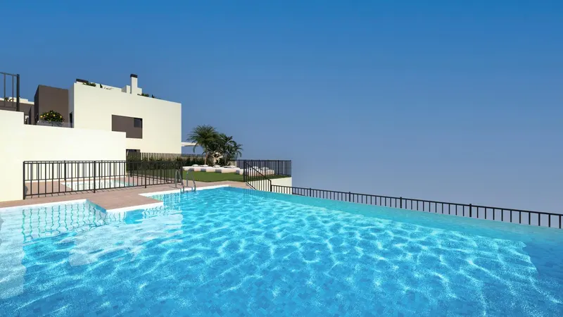 New Build 4 Bedroom Townhouses in Torre del Mar Just 800 m from the Beach