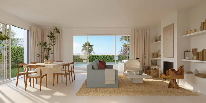 Villas de lujo de nueva construcción en Sotogrande Alto con jardín y piscina privados
