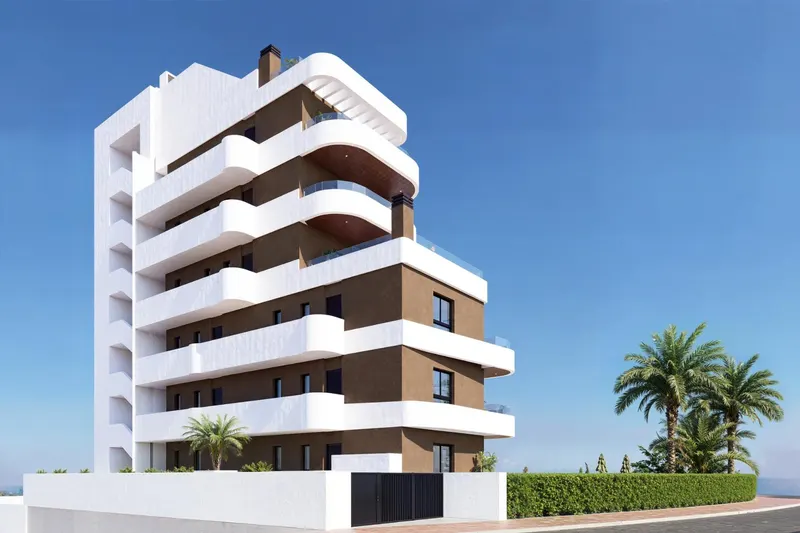 Apartamentos de nueva construcción en Guardamar del Segura: vida moderna a solo 1,4 km de la playa