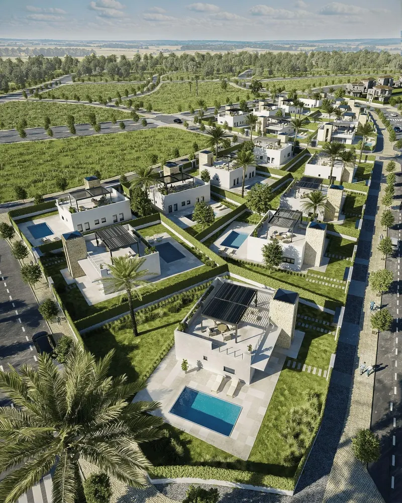 Villas mediterráneas de nueva construcción en amplias parcelas en Lorca, Costa Cálida