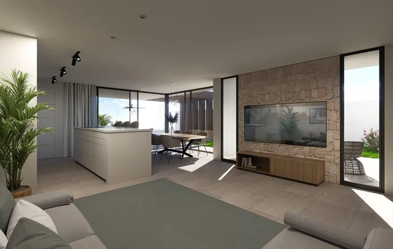 Exclusivas villas adosadas en primera línea de lago en Santa Rosalia Lake and Life Resort