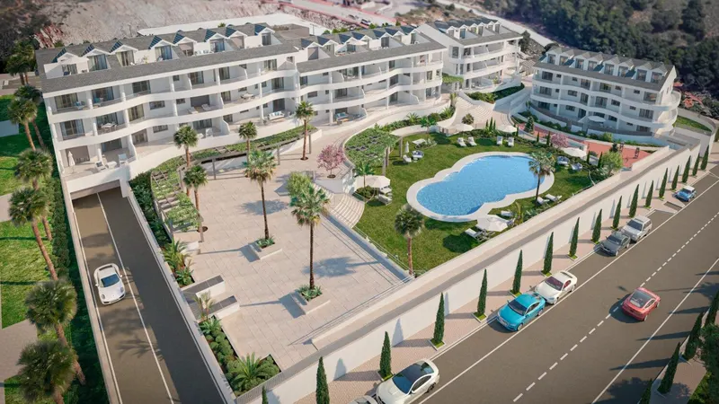 NEW BUILD RESIDENTIAL COMPLEX WITH SEA VIEW IN BENALMADENA