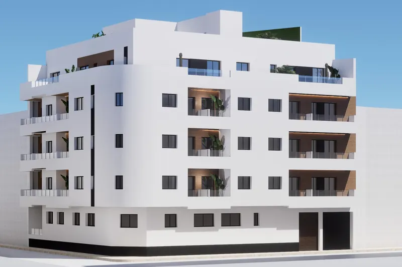 Nowe mieszkania w centrum Torrevieja, w pobliżu Playa del Cura