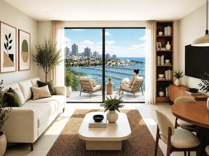 Apartamentos de lujo de nueva construcción cerca del puerto deportivo de Torrevieja y de la Playa del Cura