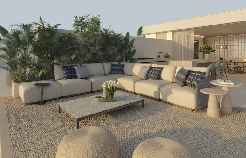 Apartamentos de lujo de nueva construcción a 100 metros de la playa en Estepona