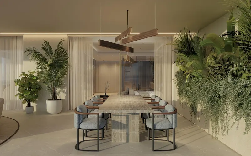 Apartamentos de lujo de nueva construcción a 100 metros de la playa en Estepona