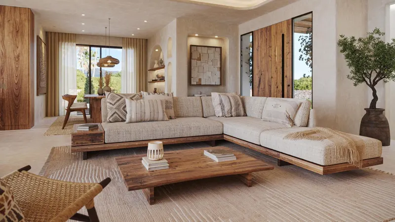 Villa de nueva construcción estilo Ibiza con características de lujo en Jávea