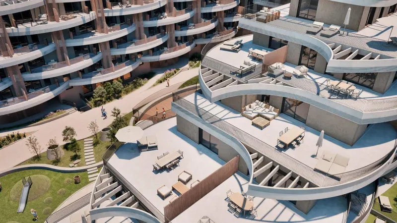 Apartamentos de nueva construcción de estilo contemporáneo en Málaga con servicios de primera calidad y diseño sostenible