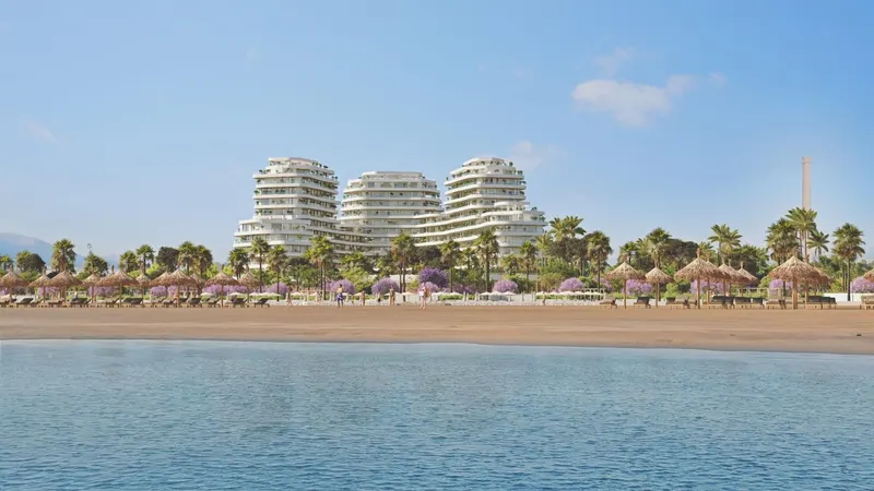 Residencias de lujo frente al mar en Málaga ciudad con vistas panorámicas al mar