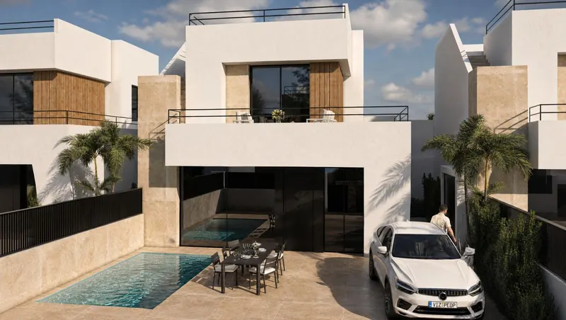 Villas de nueva construcción en Condado de Alhama Golf Resort, Murcia