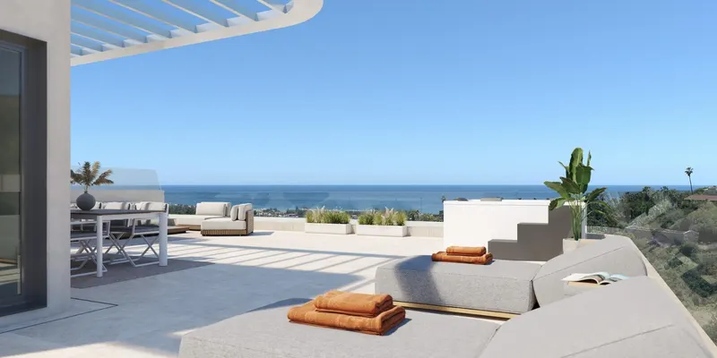 New Build Apartments with Sea Views in Selwo, Estepona