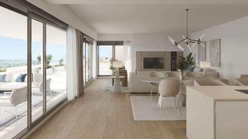 New Build Homes with Sea Views in the Best Area of Estepona