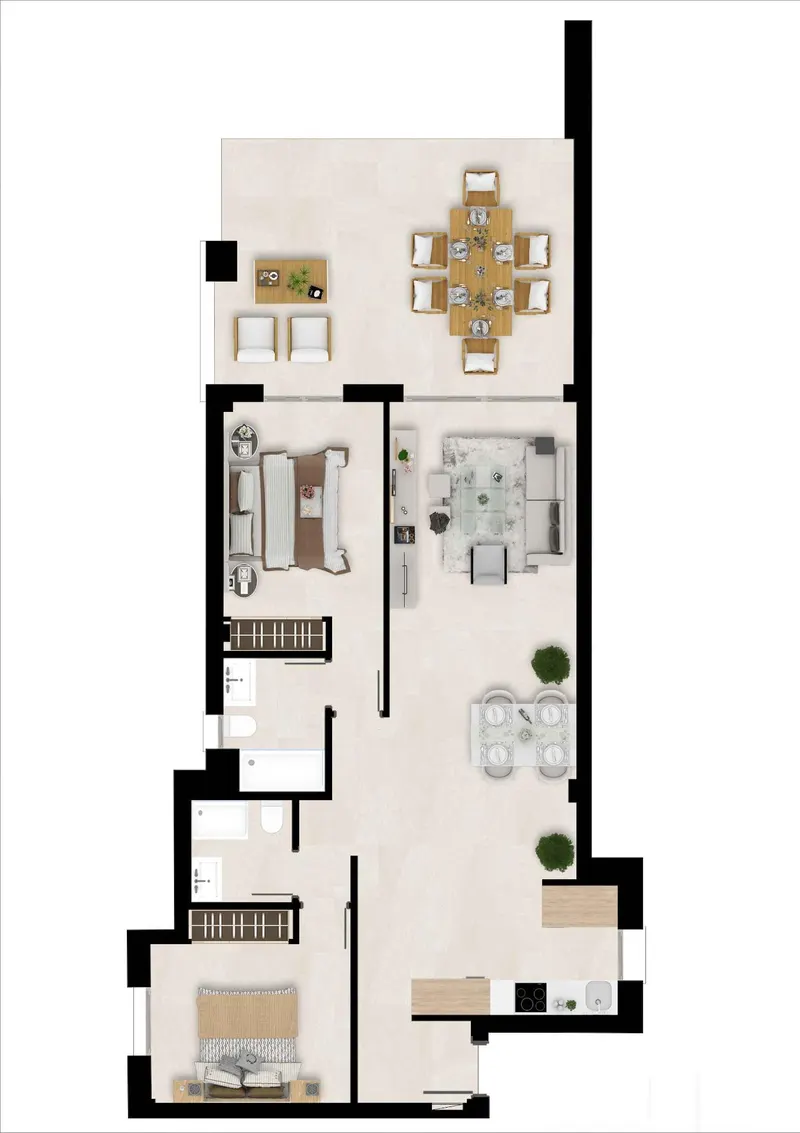 NEW BUILD RESIDENTIAL COMPLEX AT ESTEPONA GOLF