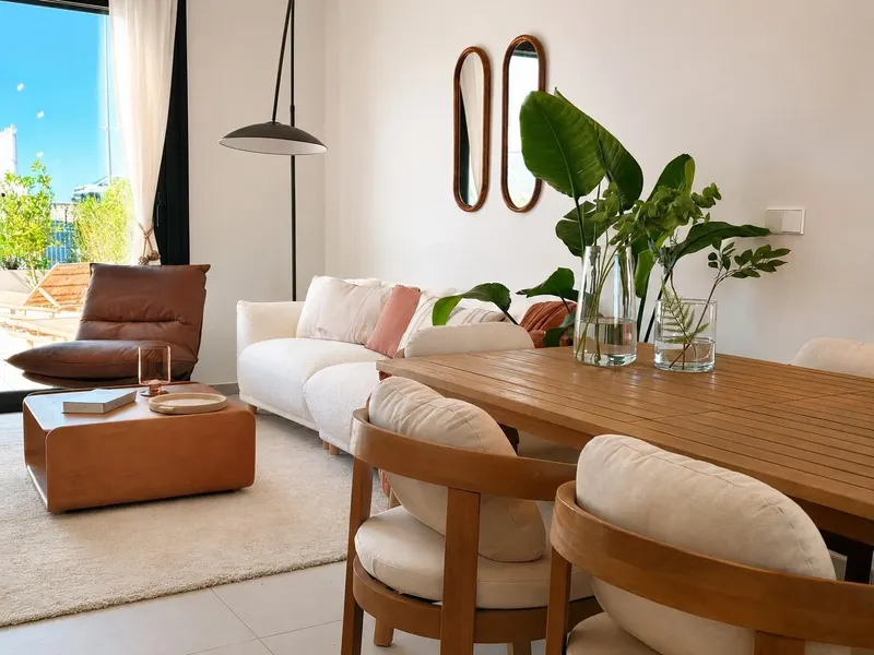New Build Key Ready Townhouses and Semi Detached Villas in Altaona Golf Resort Murcia
