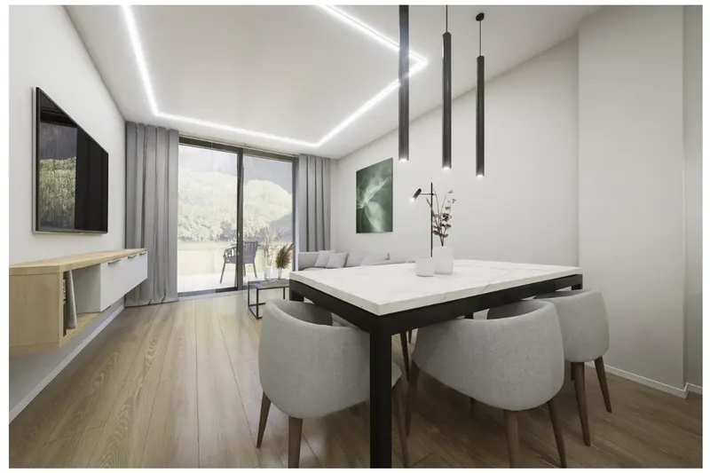 Apartamentos modernos con piscina en la azotea a solo 250 metros de la playa de Acequion