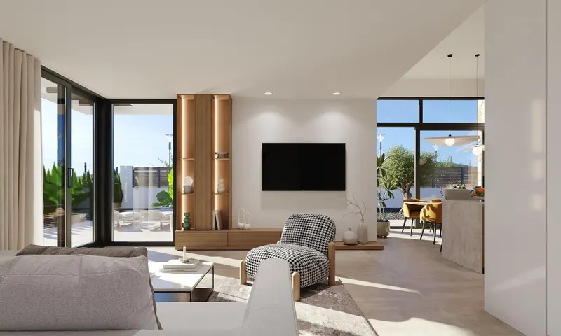 Villas de Obra Nueva en Hacienda del Álamo Golf Resort, Murcia