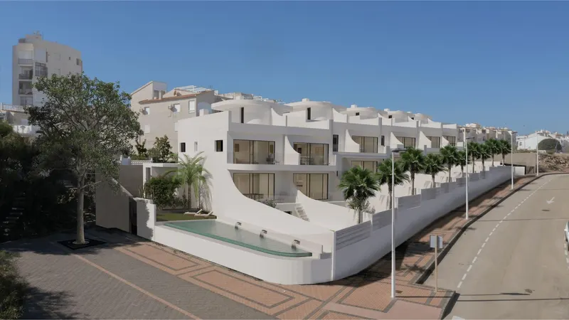 Bungalows de Obra Nueva con Vistas al Mar en La Mata, Torrevieja