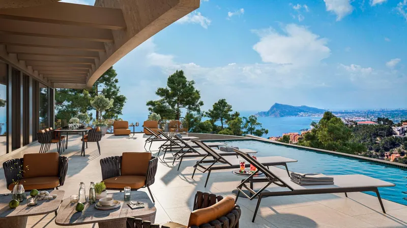 Contemporary Luxury Villa with Panoramic Sea Views in Altea Hills, Costa Blanca North