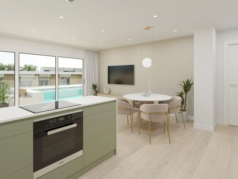 Apartamentos de nueva construcción cerca de la playa en el centro de Guardamar del Segura