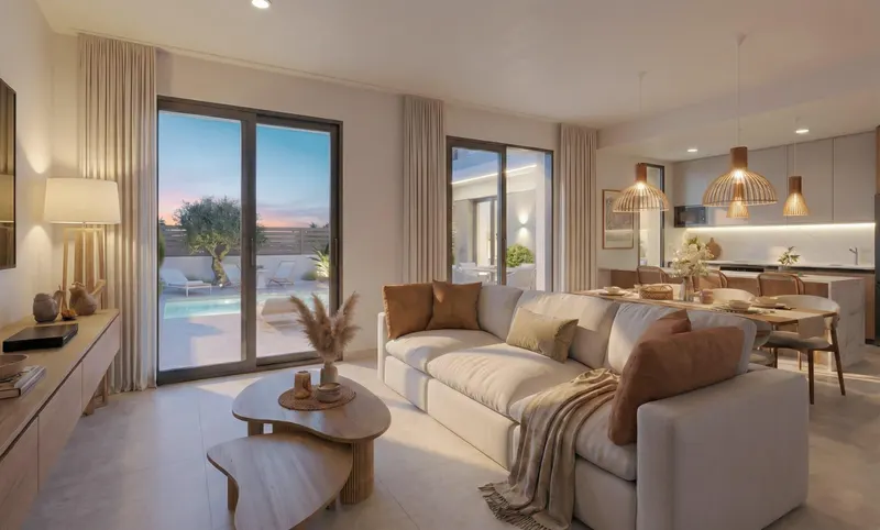 Villas de Obra Nueva en Hacienda del Álamo Golf Resort, Murcia