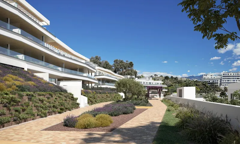 Nowe apartamenty z widokiem na morze w pobliżu parku Selwo, Estepona