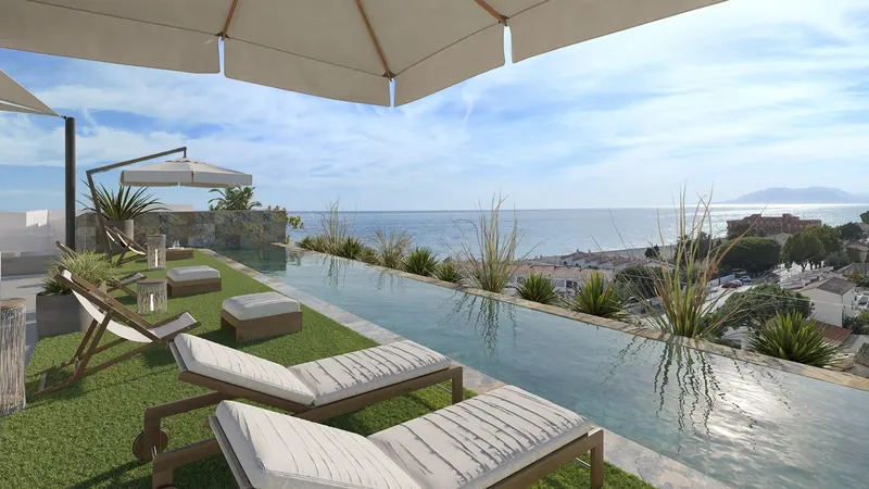 Apartamentos de nueva construcción a 100 m del mar en Rincón de la Victoria, Torre de Benagalbon