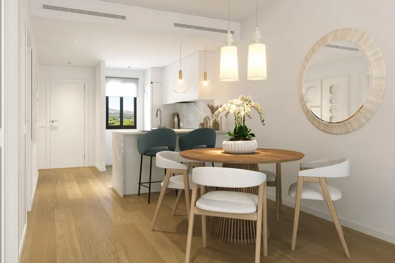 Apartamentos de nueva construcción con vistas abiertas en Alfaz del Pi