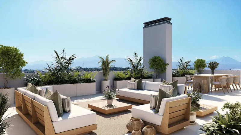 Residencial de nueva construcción en Alicante, con vistas abiertas a la ciudad