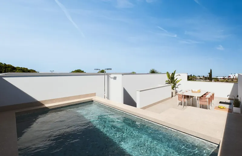 Viviendas Adosadas de Diseño Contemporáneo con Piscina Privada