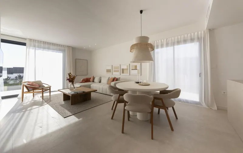Nowe wille w Altaona Golf Resort w Murcji z prywatnym basenem i widokiem na góry