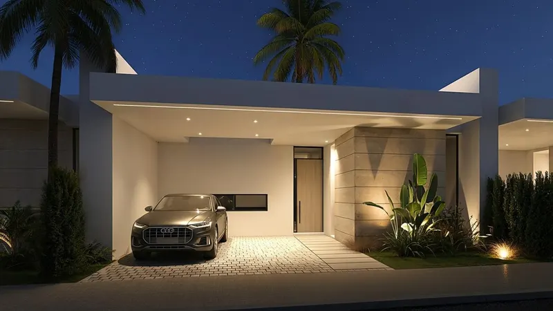 Luxury New Build Attached Villas with Sea Views and private pool in Casares del Sol