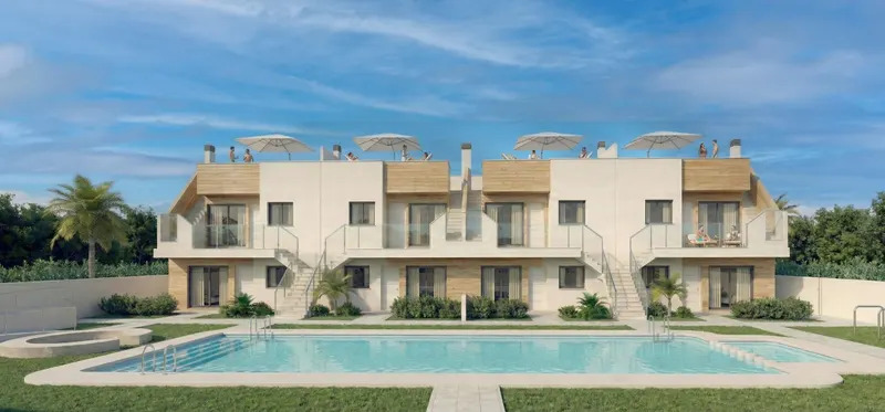 Modern Apartments and Penthouses with Solarium in San Javier Near Mar Menor