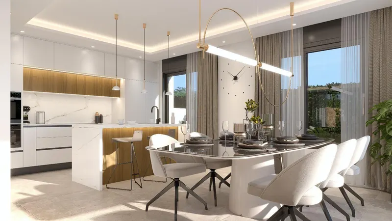 Modern Semi Detached Villas with Private Pool in Las Filipinas-Orihuela Costa