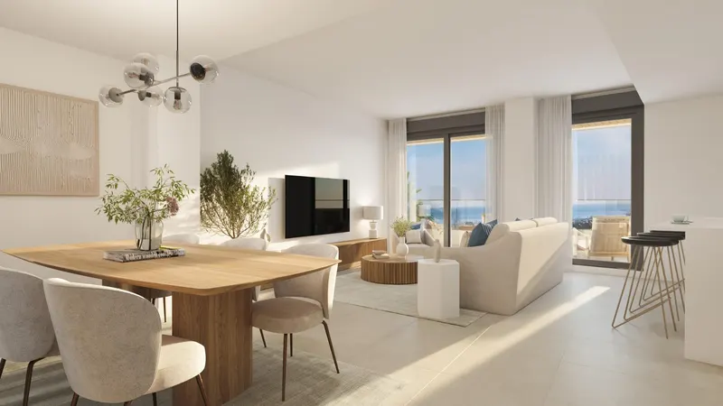 Apartamentos de Obra Nueva con Vistas al Mar en Selwo, Estepona