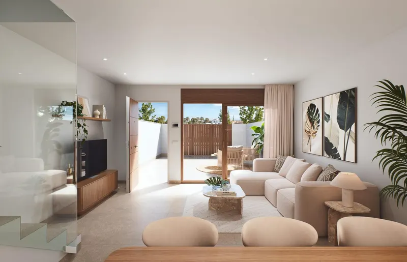 Viviendas Adosadas de Diseño Contemporáneo con Piscina Privada
