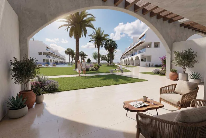 New Build Apartments Near the Beach in Vera Playa, Costa de Almeria