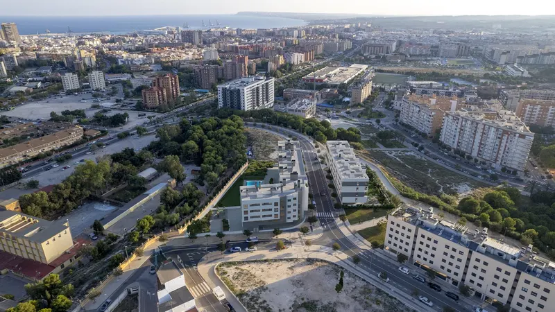 New Construction Residential Development in San Agustín, Alicante, with Stunning City Views