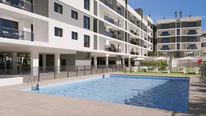 New Construction Residential Development in San Agustín, Alicante, with Stunning City Views