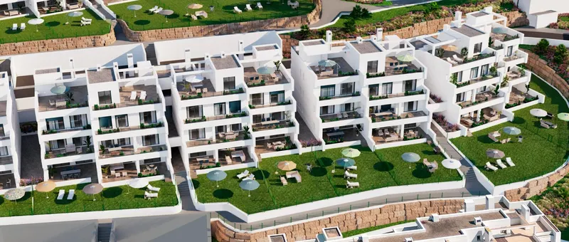 COMPLEJO RESIDENCIAL DE OBRA NUEVA CERCA DE ESTEPONA GOLF