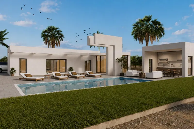 Ekskluzywne, nowo wybudowane wille w Benejuzar, na południowej Costa Blanca