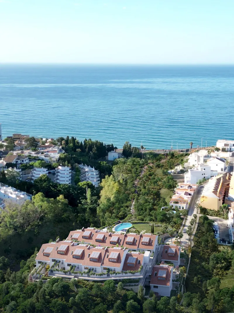 Apartamentos boutique de nueva construcción con vistas al mar en Torremuelle, Benalmádena