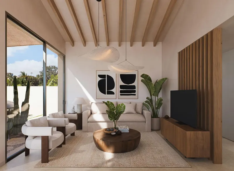 Villa moderna a solo 150 metros de la playa en Cabo de Palos, Costa Cálida