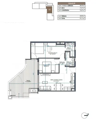 Apartamentos de nueva construcción en Guardamar del Segura: vida moderna a solo 1,4 km de la playa