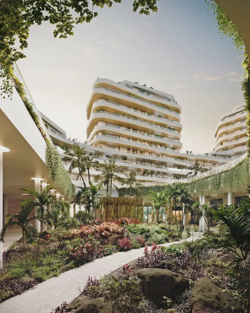 Residencias de lujo frente al mar en Málaga ciudad con vistas panorámicas al mar