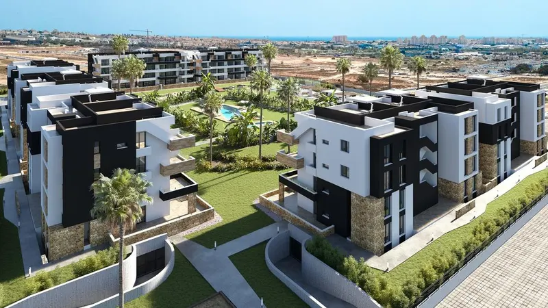 Nowa inwestycja mieszkaniowa w La Siesta, Torrevieja